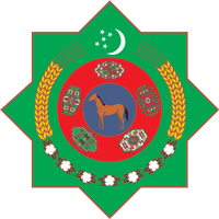 File:Coat of arms of Turkmenistan.png