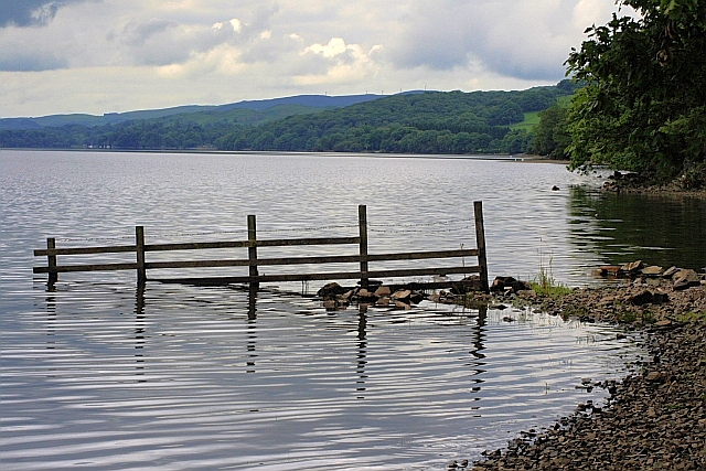 File:Fence in Coniston Water - geograph.org.uk - 2000871.jpg