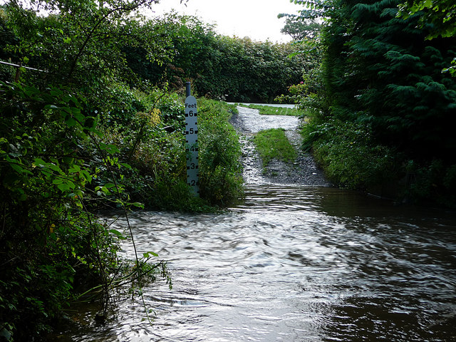 File:Ford, River Redlake, Bucknell - geograph.org.uk - 1526899.jpg