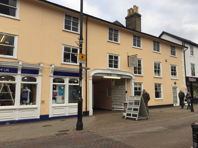 File:Ipswich Street frontage of The Old Fox Yard, Stowmarket - geograph.org.uk - 5674343.jpg