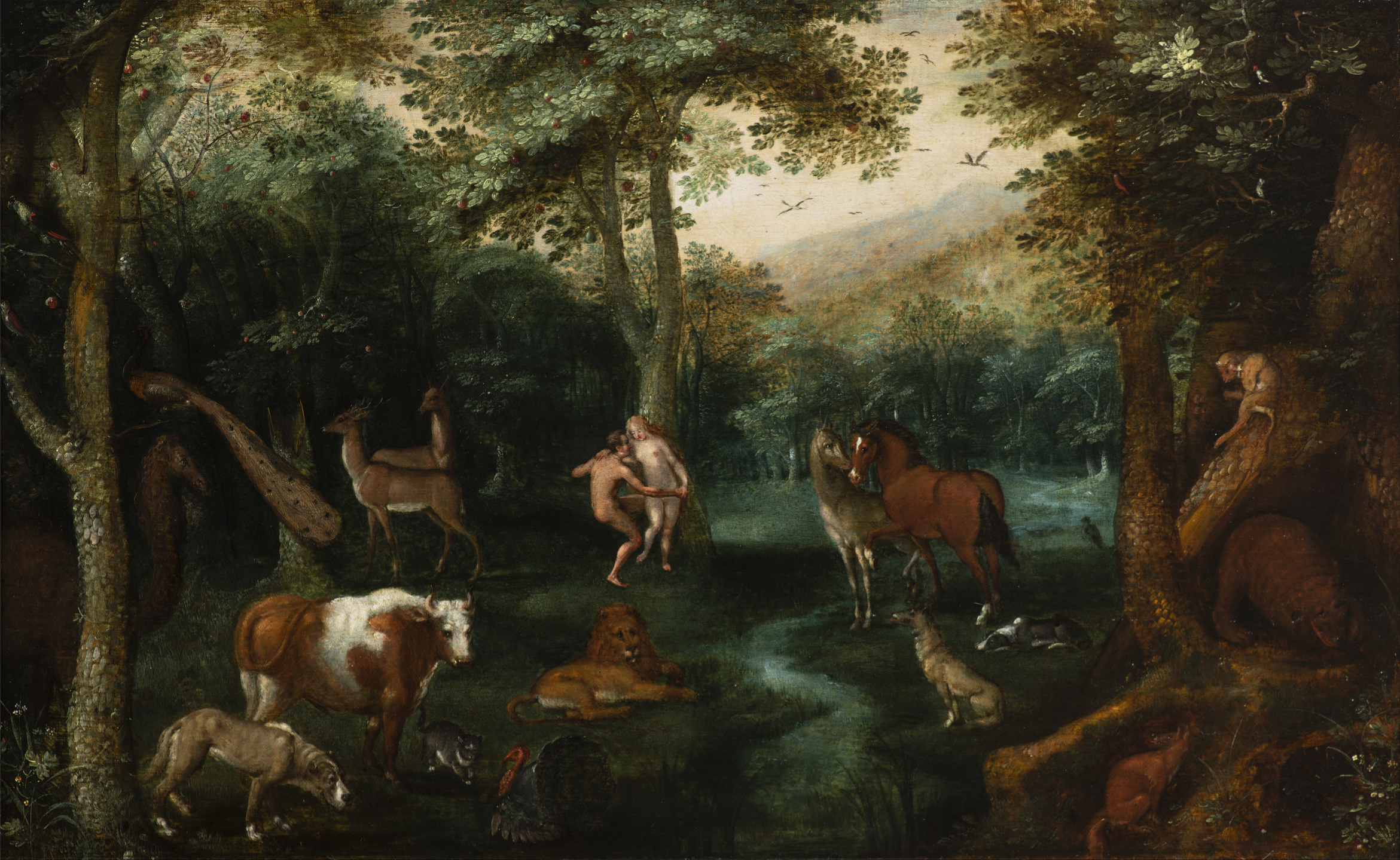 Jacob Savery (I) - The Garden of Eden and the Fall of Adam and Eve.jpg. 