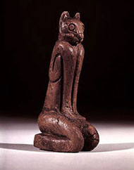 The Key Marco cat, artifact Catalogue No. A240915, Department of Anthropology, NMNH, Smithsonian Institution.