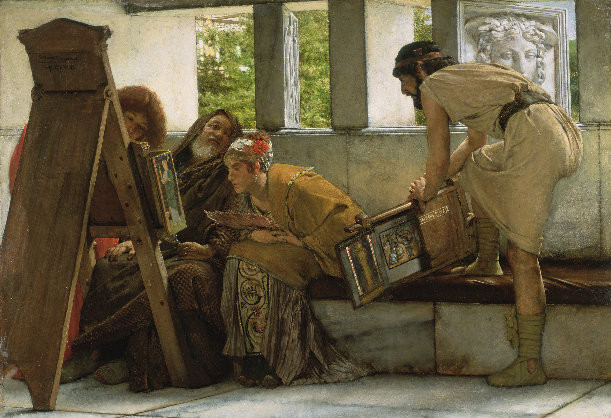 ファイル:Lawrence Alma-Tadema - A Roman studio.jpg - Wikipedia