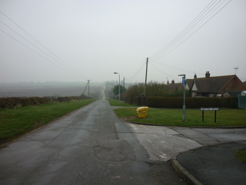 File:Looking south along Southfield Well Balk, Wetwang - geograph.org.uk - 2305715.jpg