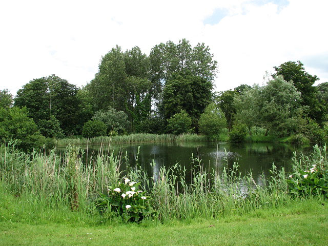 Mannington Hall - one of the lakes - geograph.org.uk - 878966