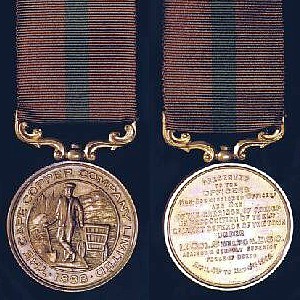Cape Copper Company Medal for the Defence of Ookiep