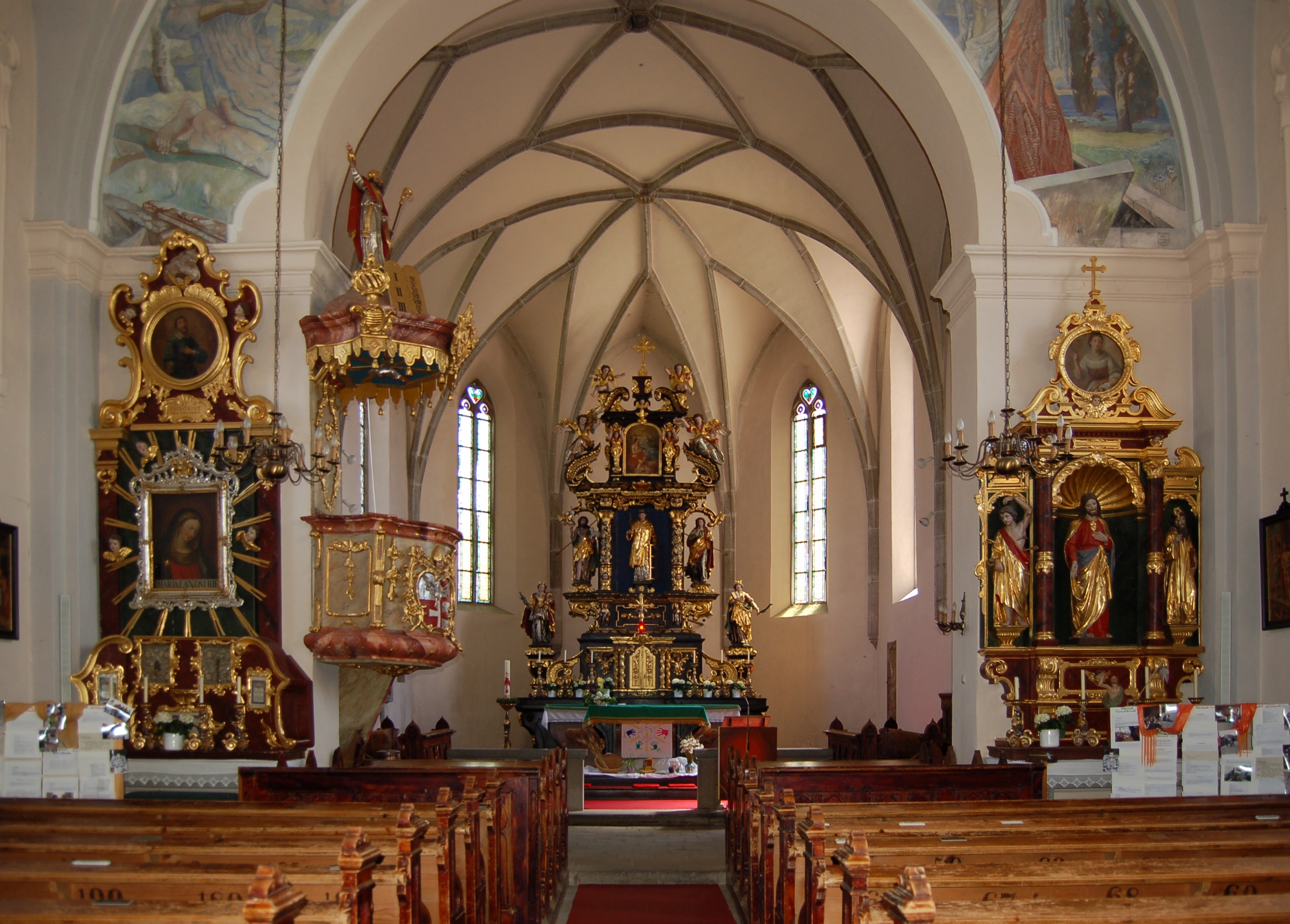 File:Kleinmariazell - Altar Scholastica 2.jpg - Wikimedia Commons