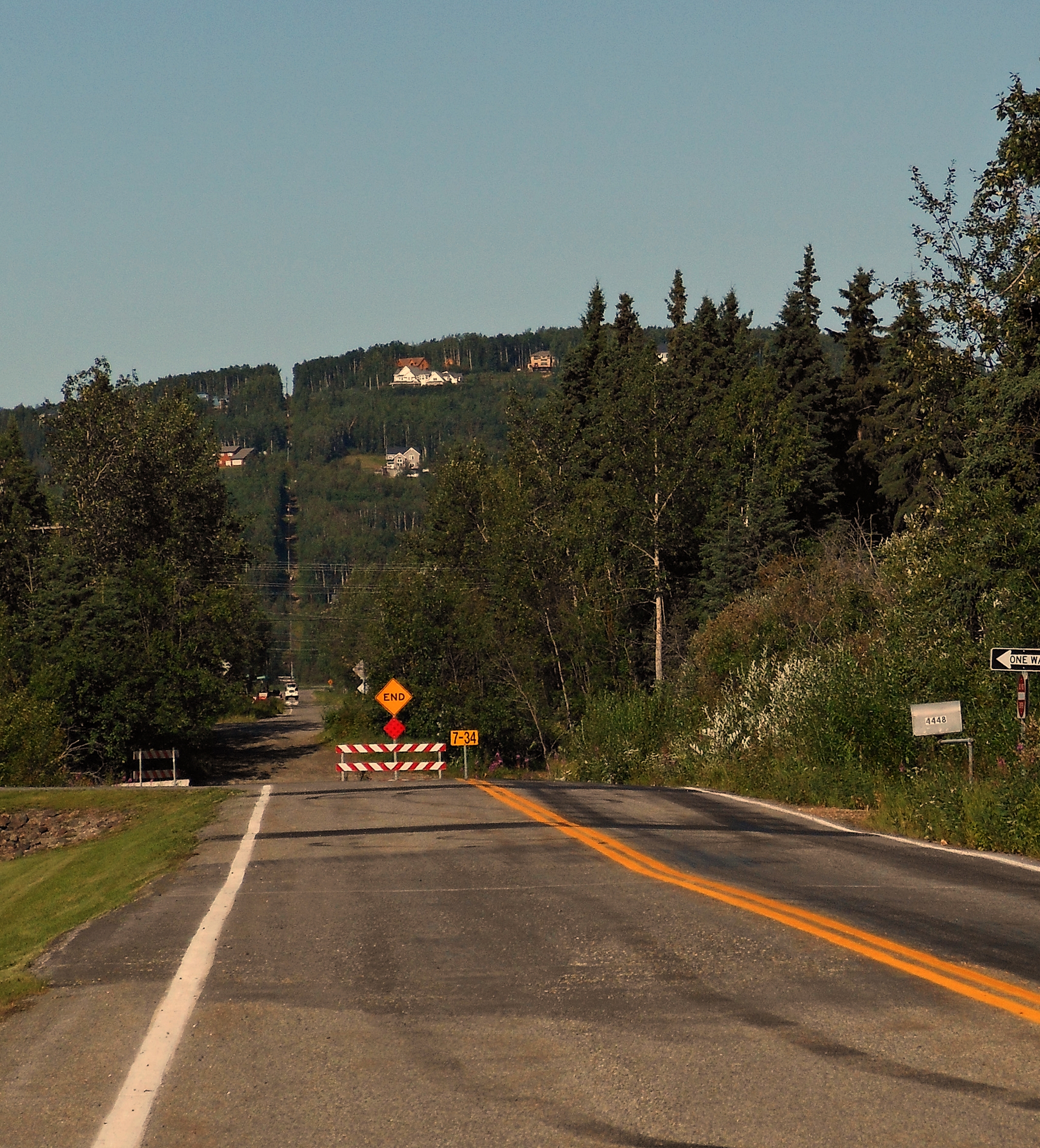 File Pike S Landing Road And Dead End At Chena River Outside Fairbanks Alaska Jpg Wikimedia Commons