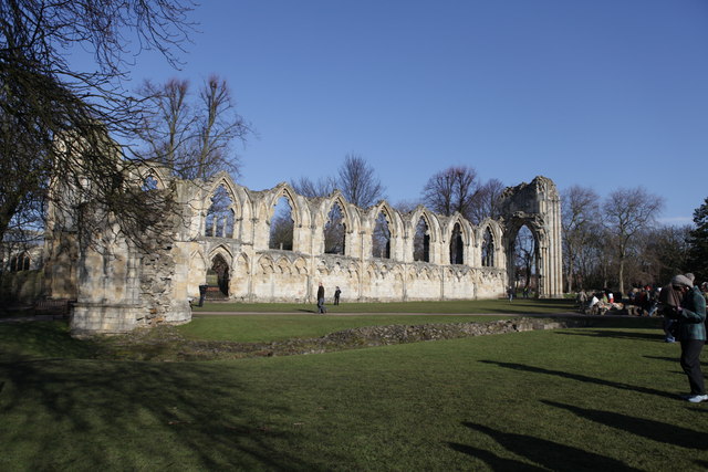 File:Remains of St Mary's Abbey, York - geograph.org.uk - 1717559.jpg