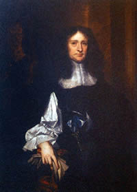 Sir George Carteret, proprietor of East Jersey.