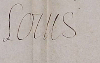 File:Manuscript - CLdF-BR0009 Secretary signature for Louis XIII de France  - Paris 1625.svg - Wikipedia