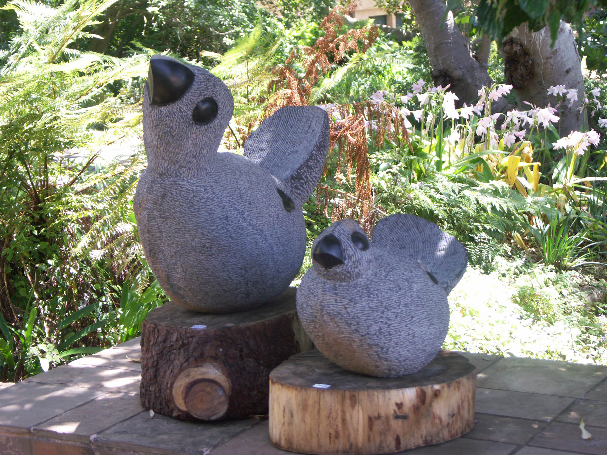 Stone birds