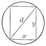 Beam with rectangular cross section.