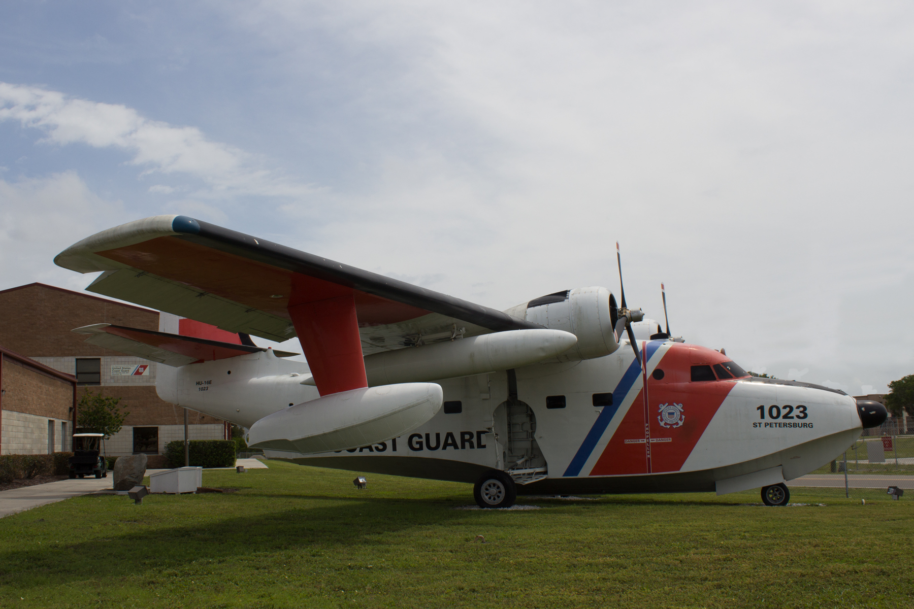 Air station. Hu-16 Albatross.