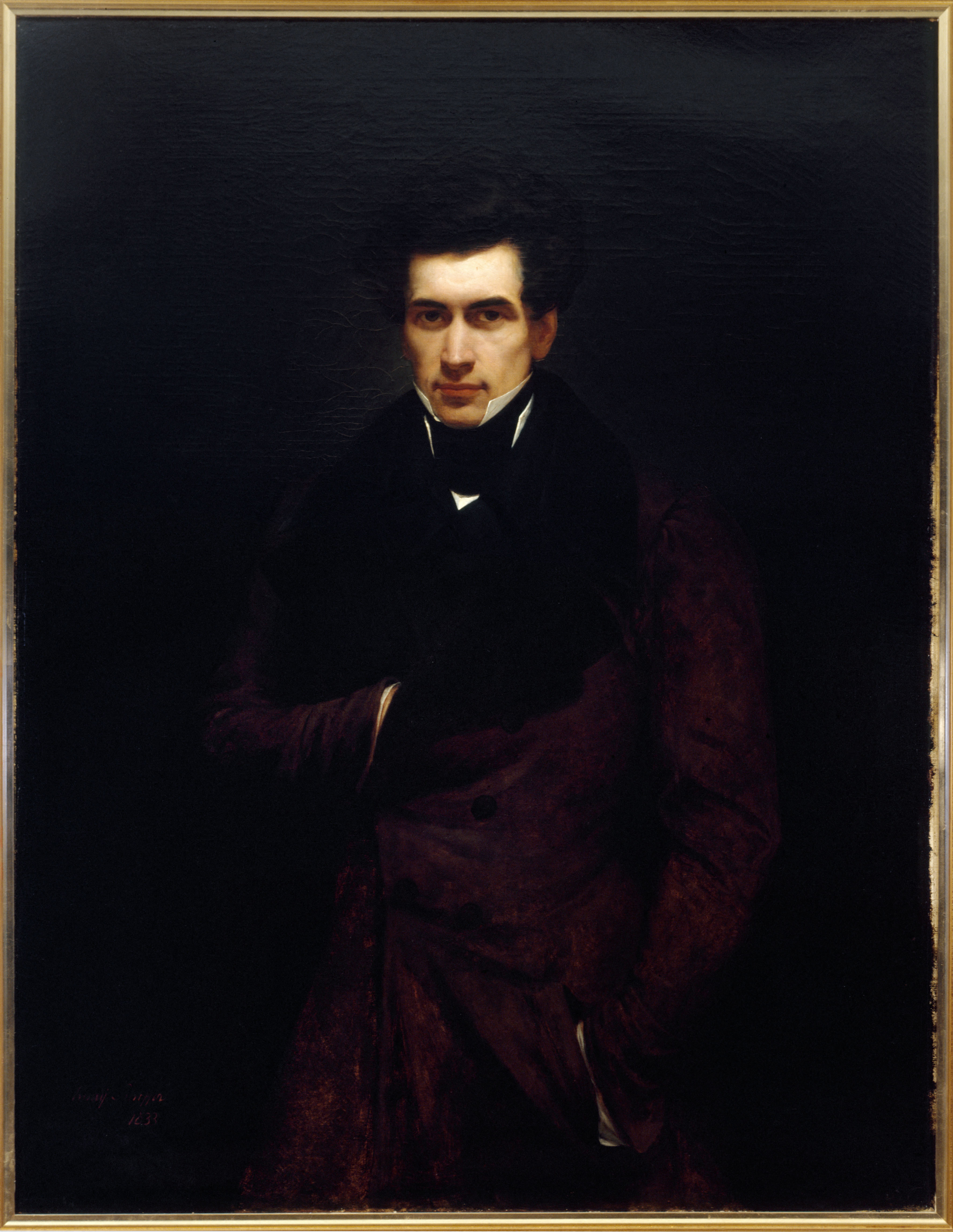 Portrait of Armand Carrel by [[Ary Scheffer]] at the [[Musée de la Vie romantique]] (The Museum of Romantic Life), Paris