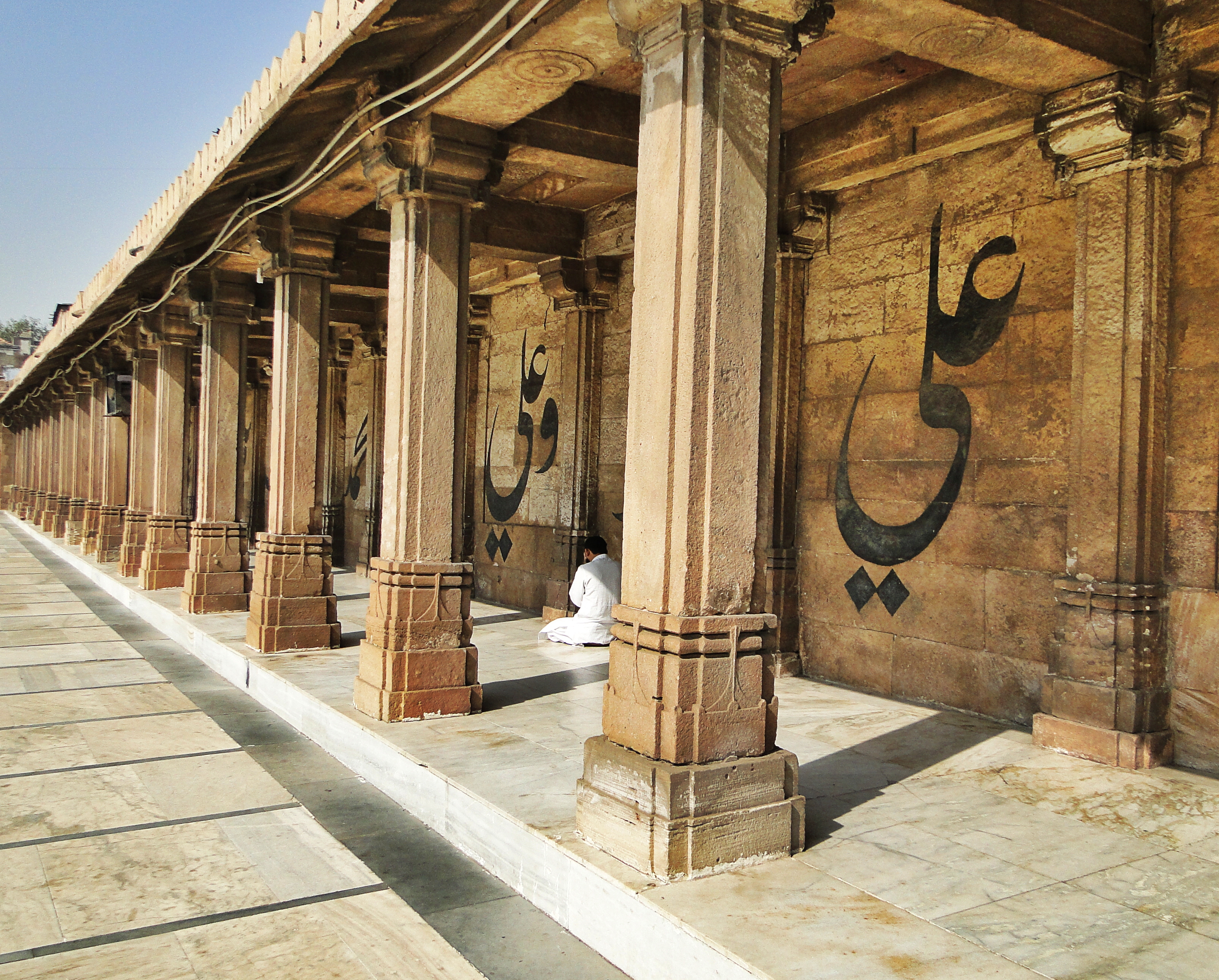 Cyprus outside Pools with Pillars