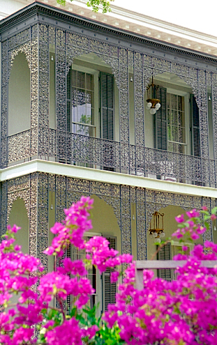 File Garden District New Orleans Balcony Flowers May 2005 Jpg