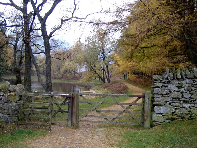 Gate to Lanty's Tarn - geograph.org.uk - 1518007