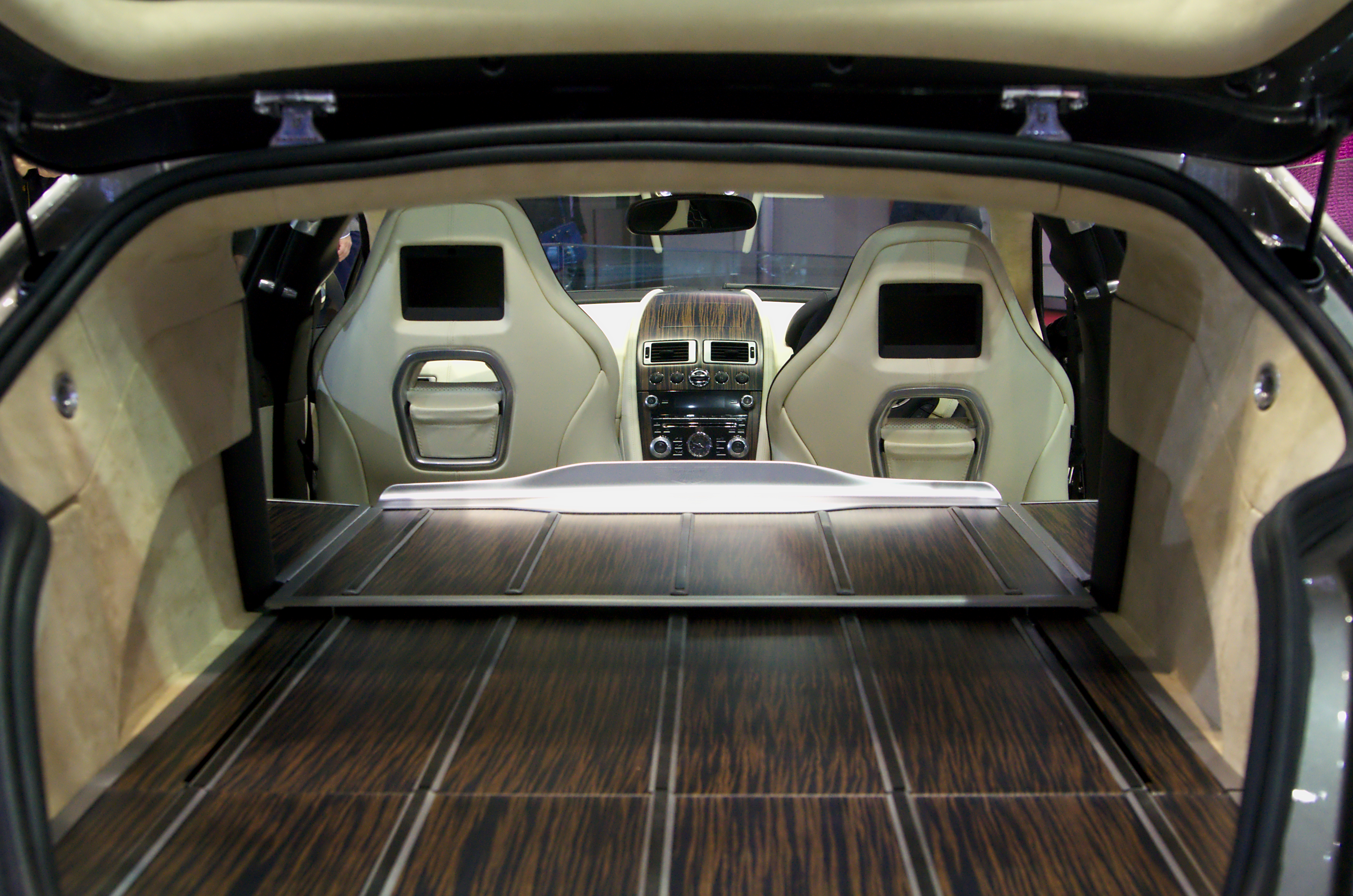 aston martin rapide trunk