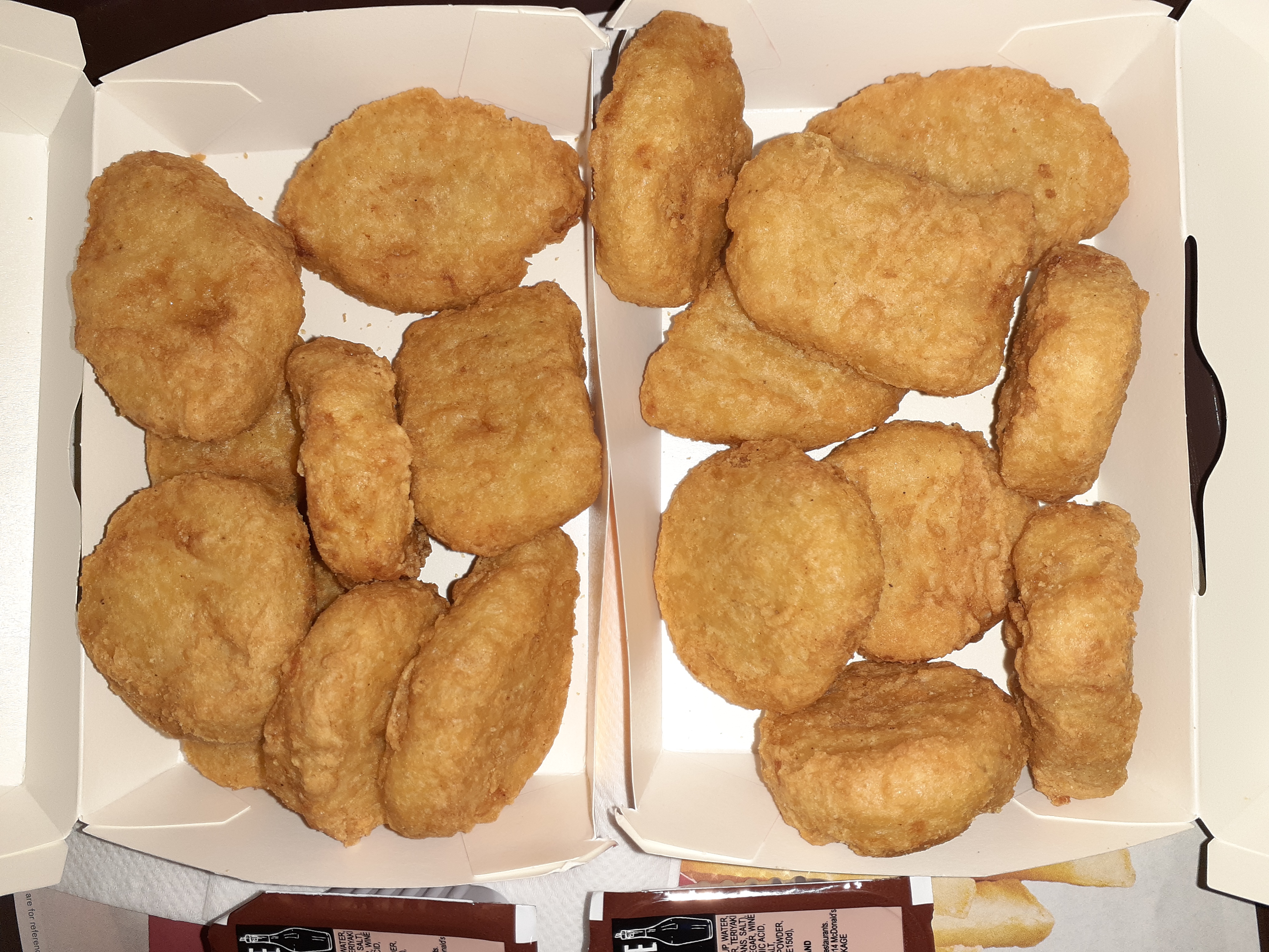 240 chicken nuggets mcdonalds