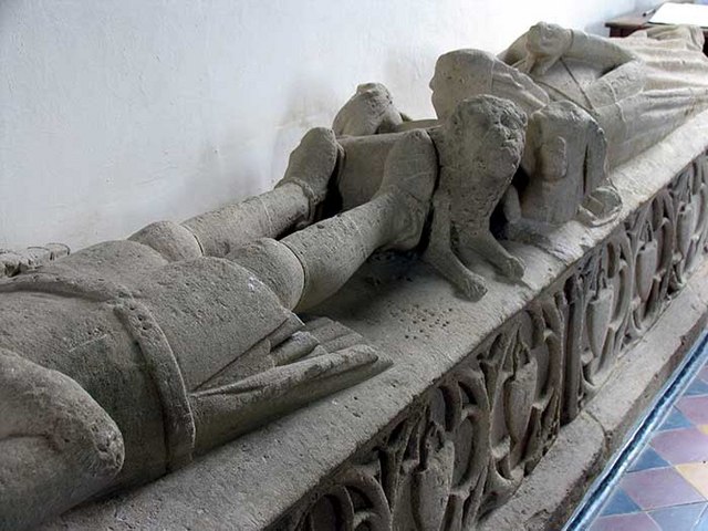 File:Holy Trinity, Hinton-in-the-Hedges, Northamptonshire - Tomb chest detail - geograph.org.uk - 827682.jpg