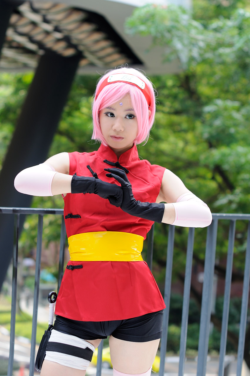 Naruto Haruno Sakura 1st Generation / 2nd Generation Cosplay