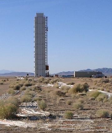 Test tower. Айскэп Невада.