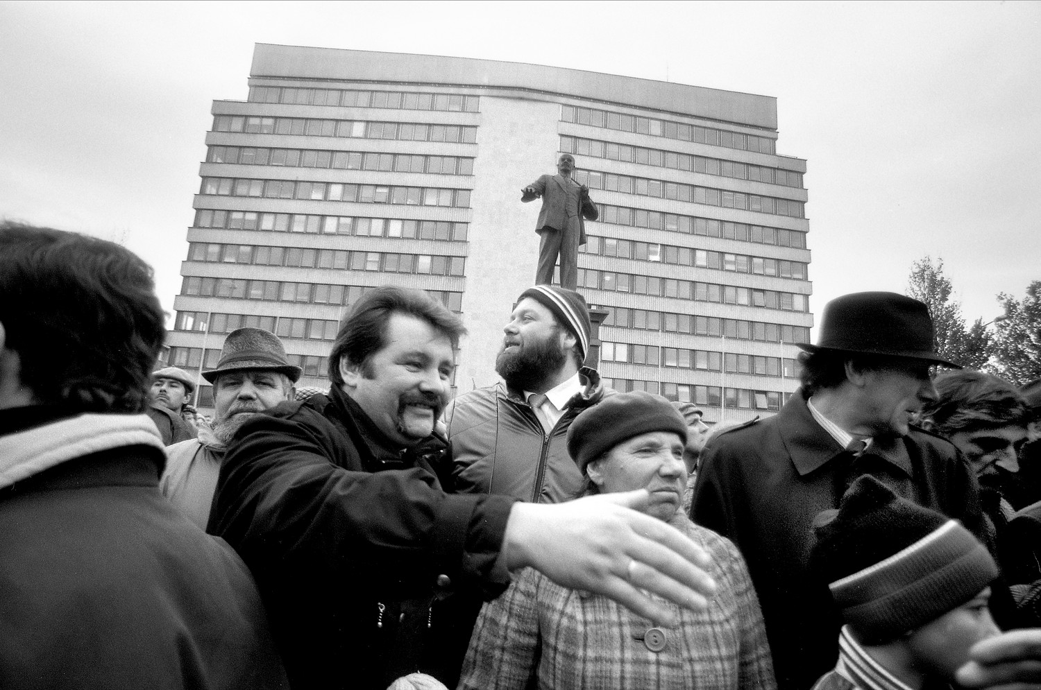 90 76. Минск 1990 демонстрация.