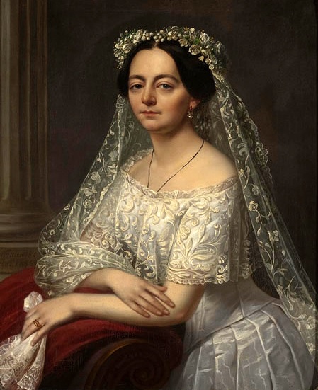  - Portret Olgi z Czackich Iżyckiej 1856.jpg