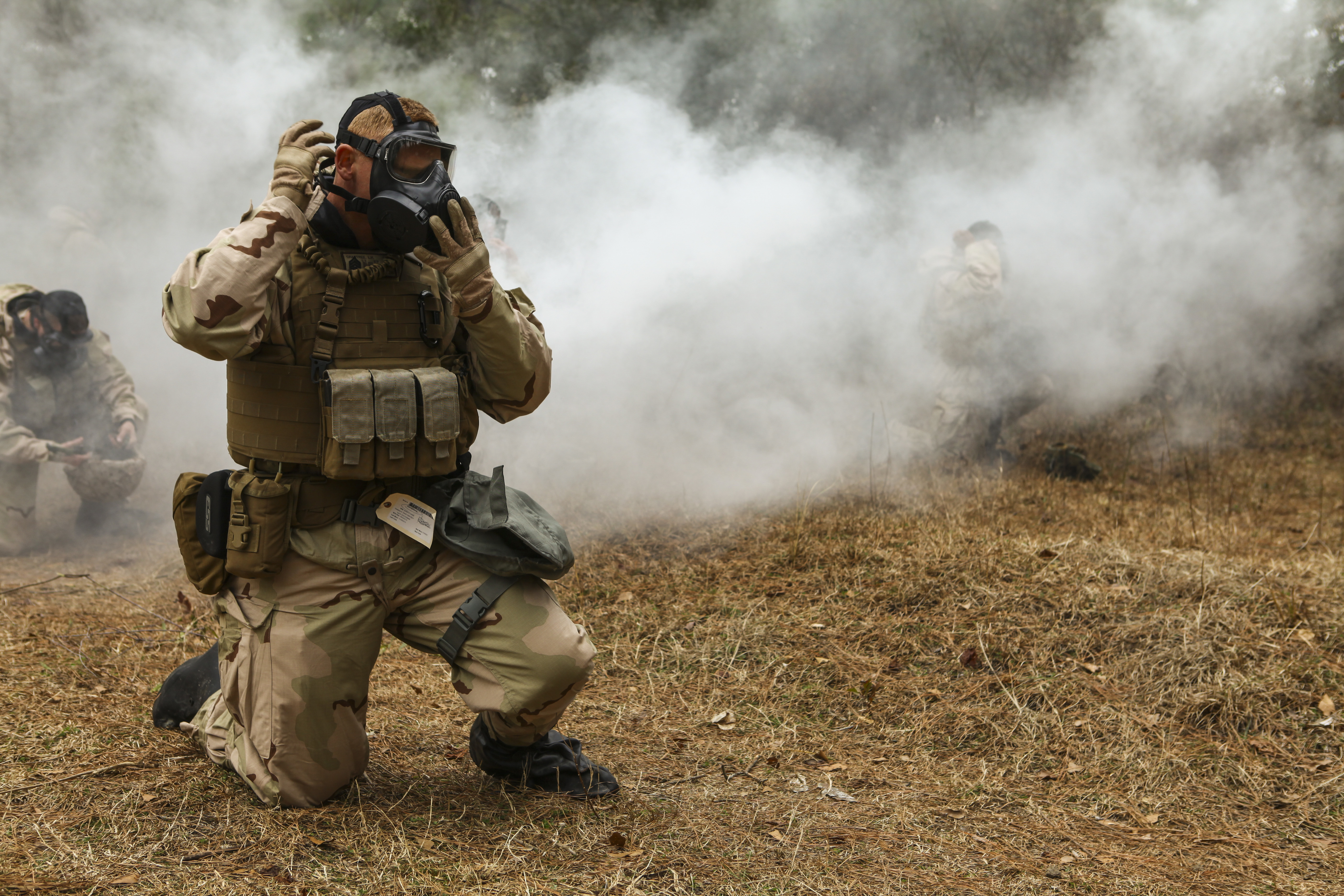 Base ground. 52nd Combat Engineer Corps.