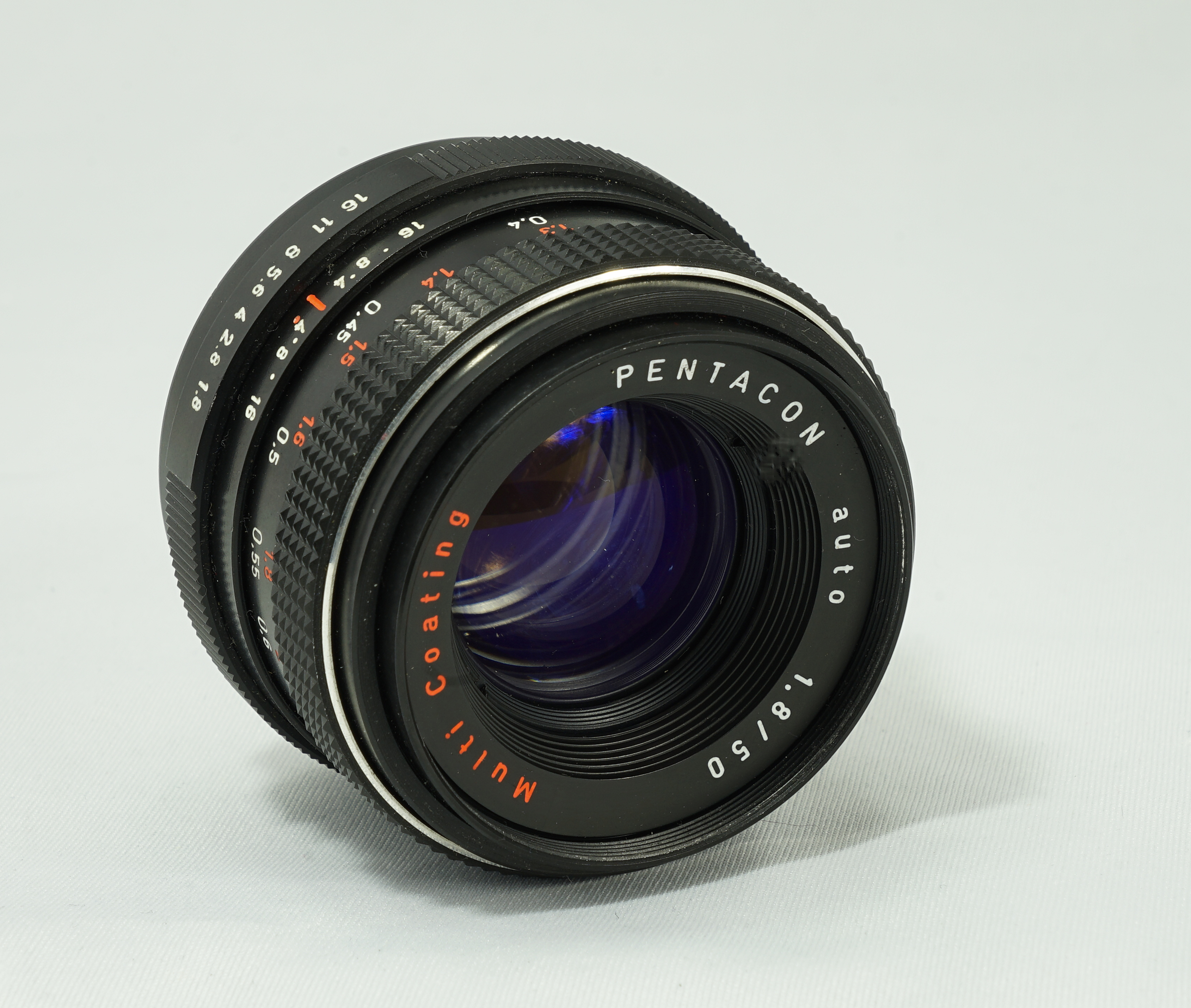 PENTACON auto 50mm F1.8 MULTI COATING 美品 - レンズ(単焦点)