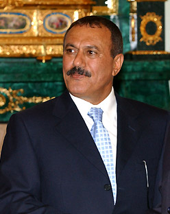 Ali Abdullah Saleh vuonna 2004.