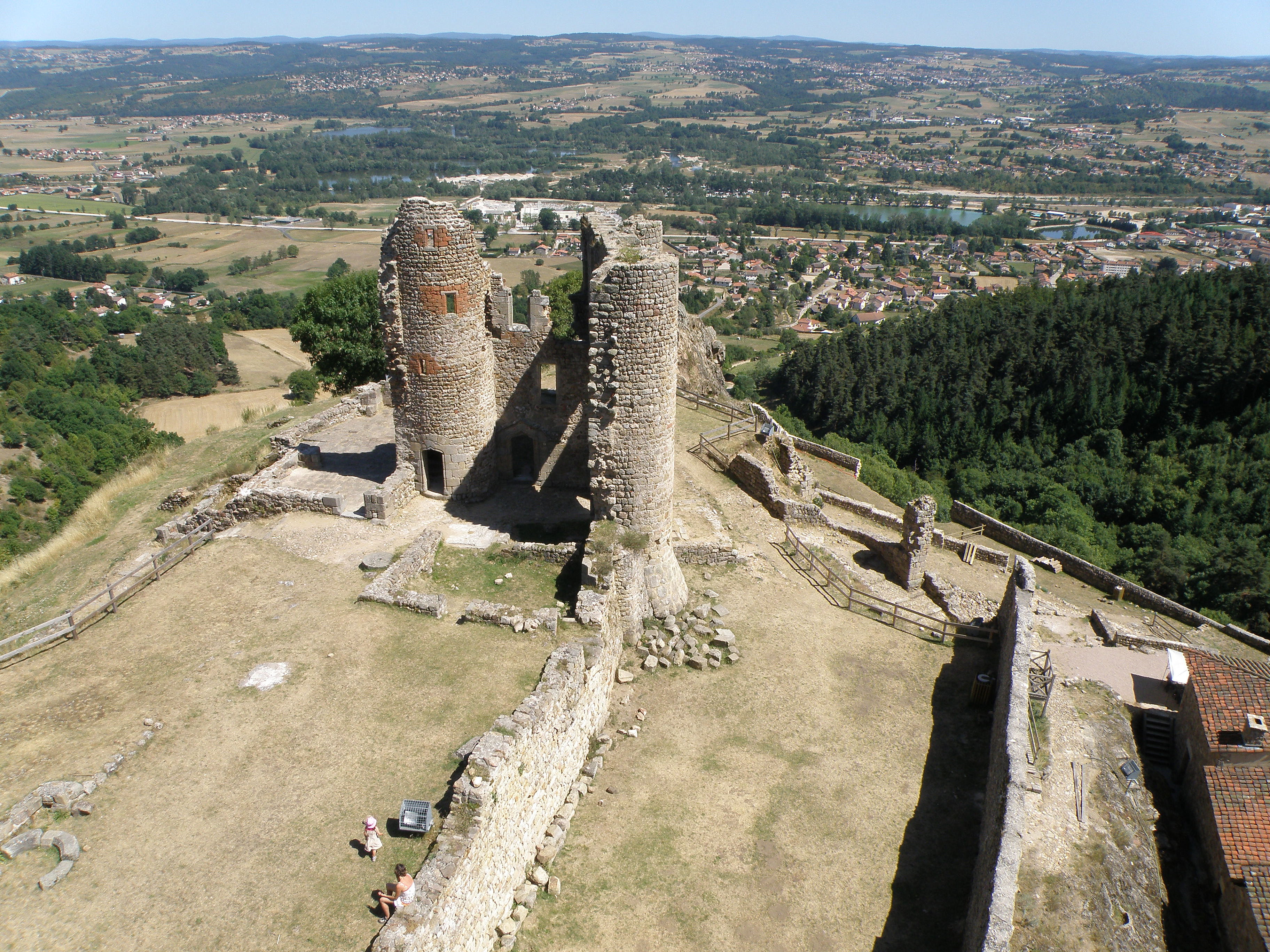 Château de Rochebaron  France Auvergne-Rhône-Alpes Haute-Loire Bas-en-Basset 43210