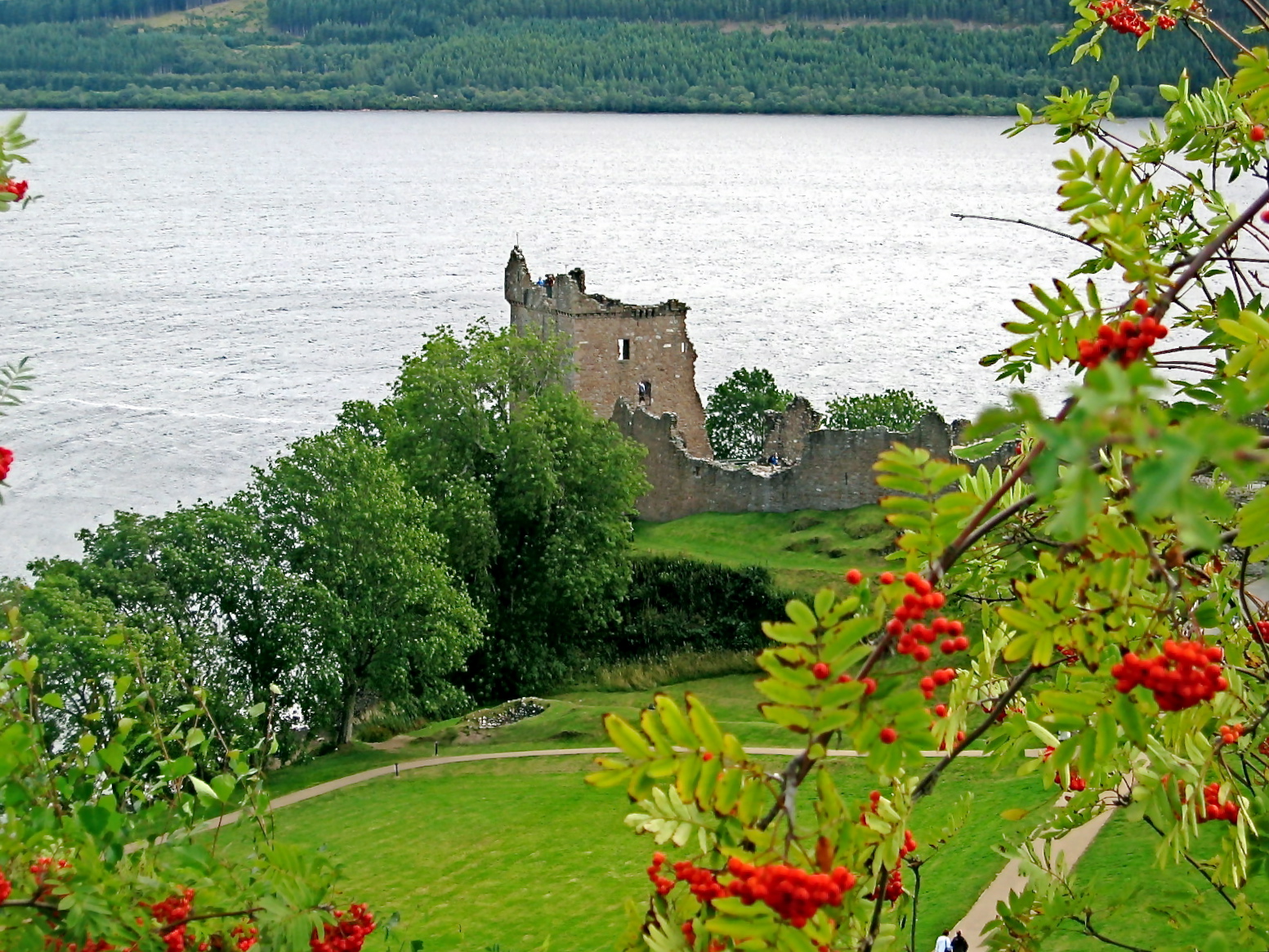 Loch castle виски. История замка Уркухарт кто был хозяином. Картинка Lochn.