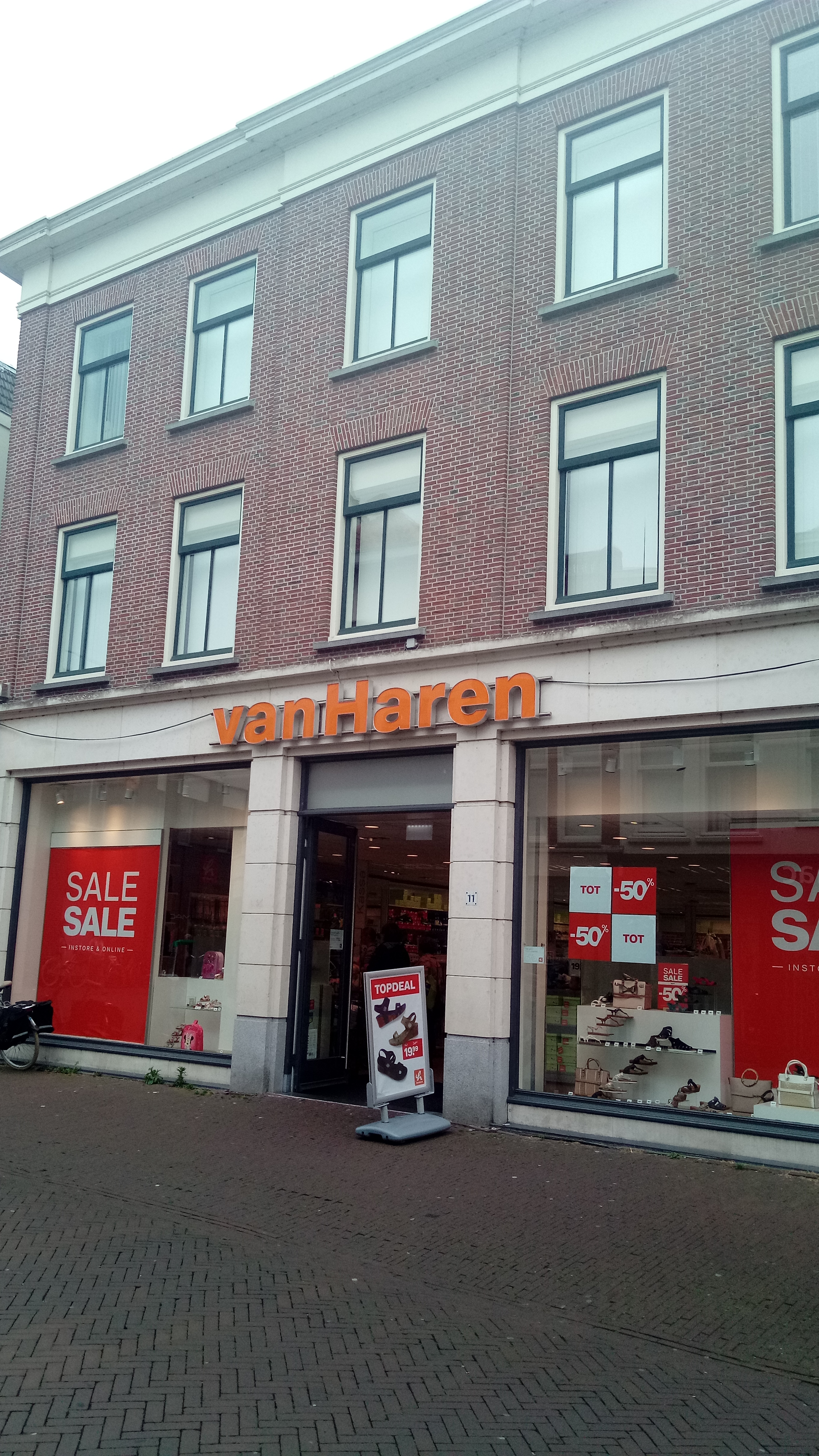 Injectie Schat Reizen File:Van Haren Schoenen, Gouda (2019) 02.jpg - Wikimedia Commons