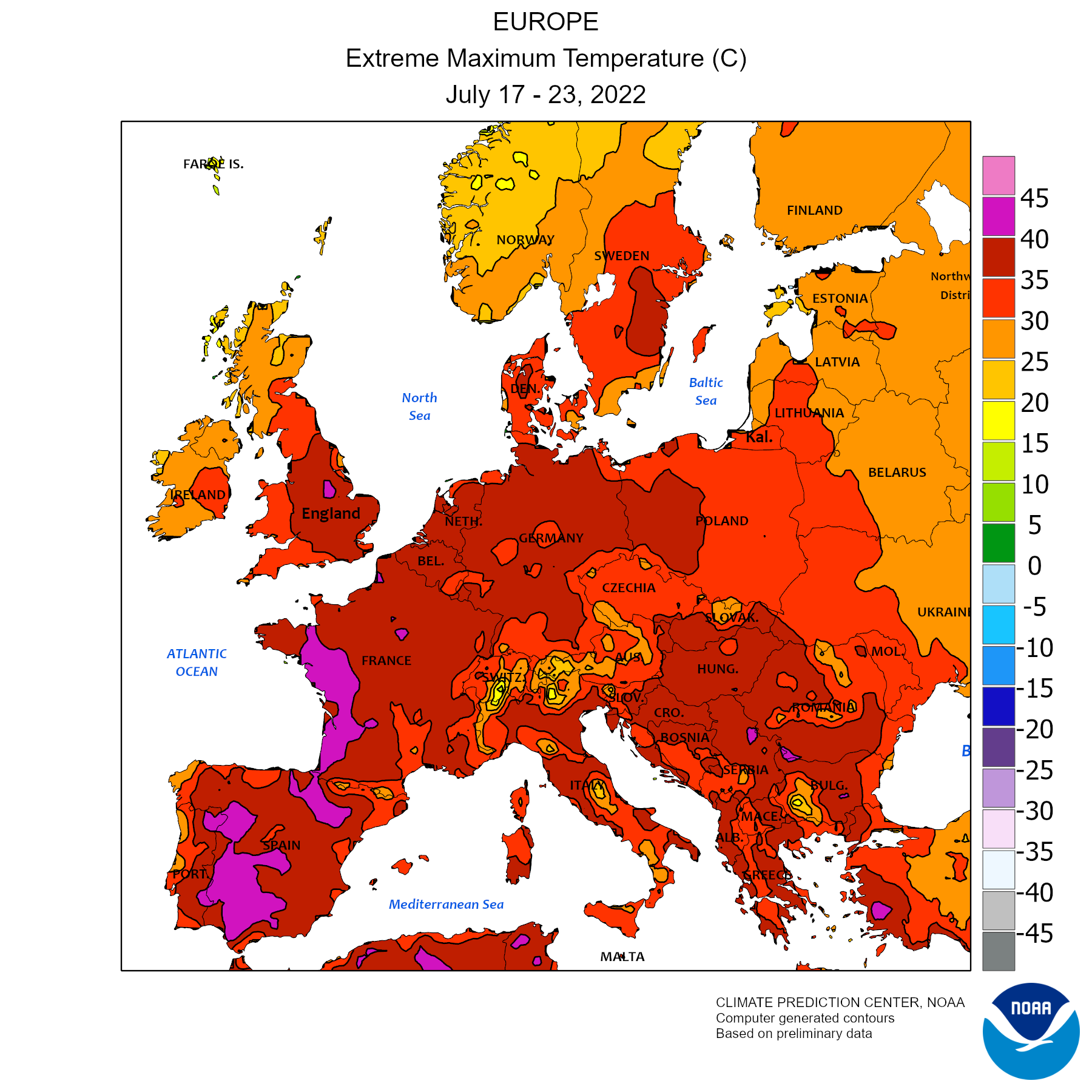 2022 European heat waves - Wikipedia