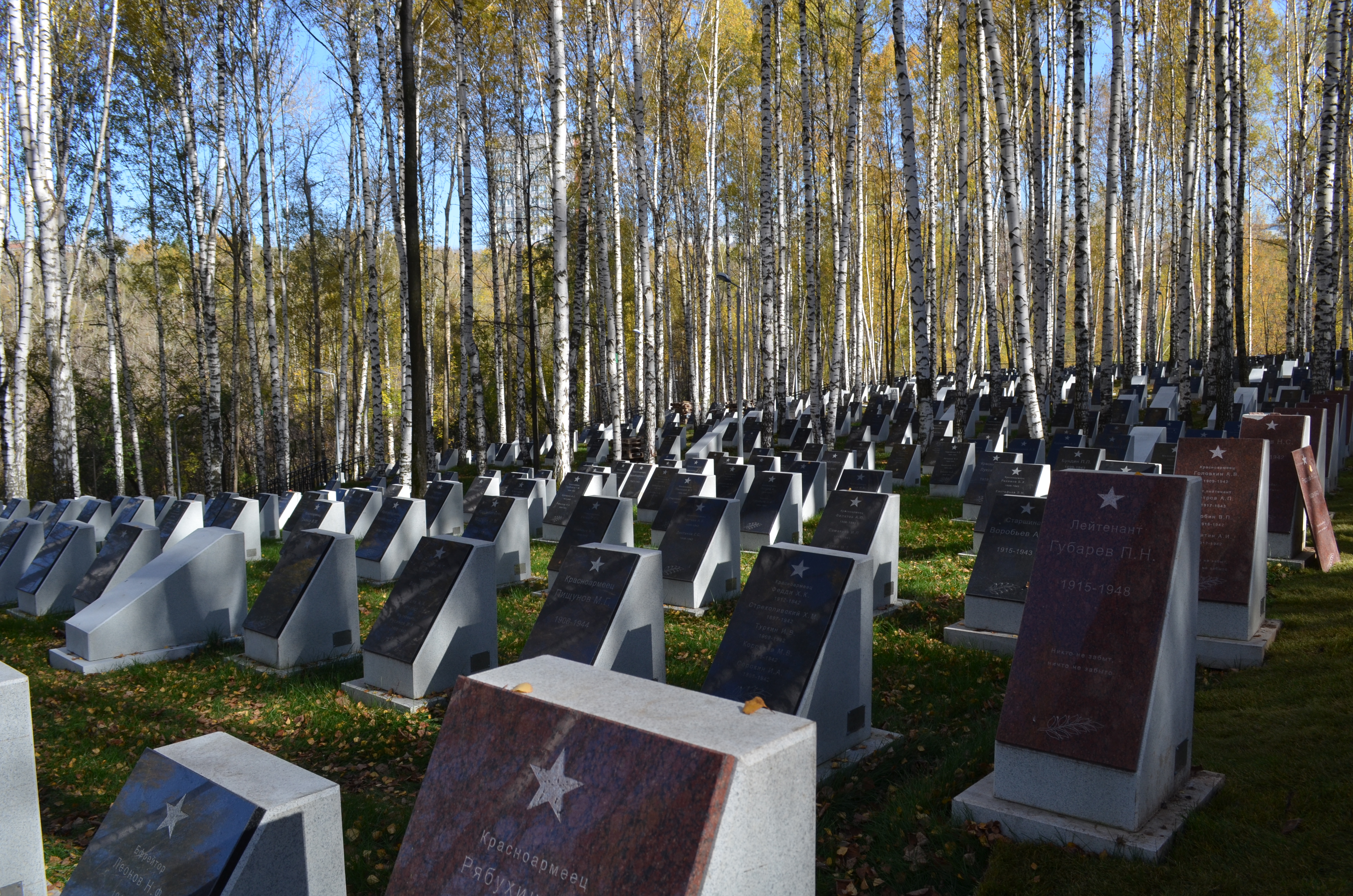 Военное кладбище Череповец