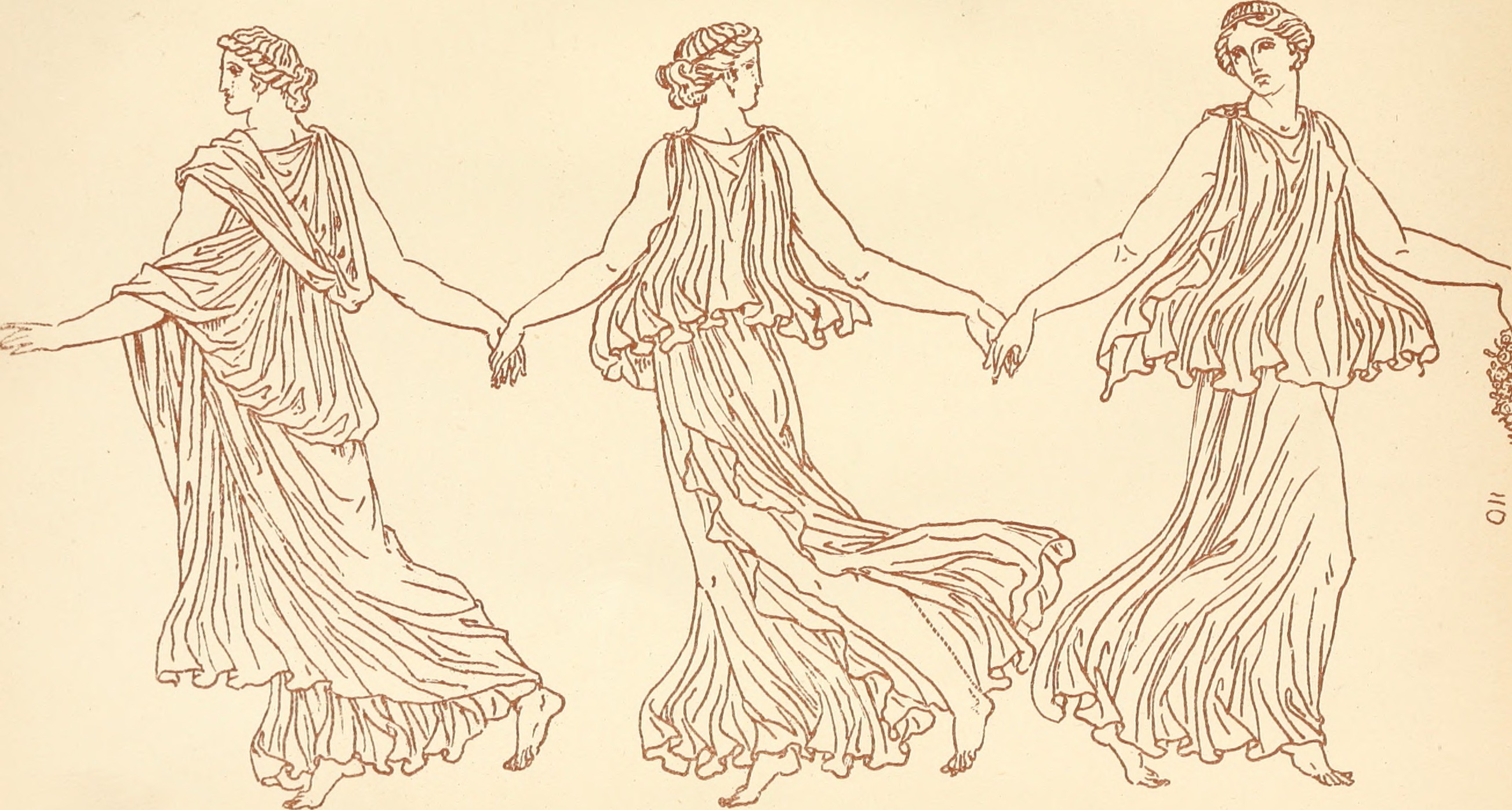 Муза танца в древней Греции