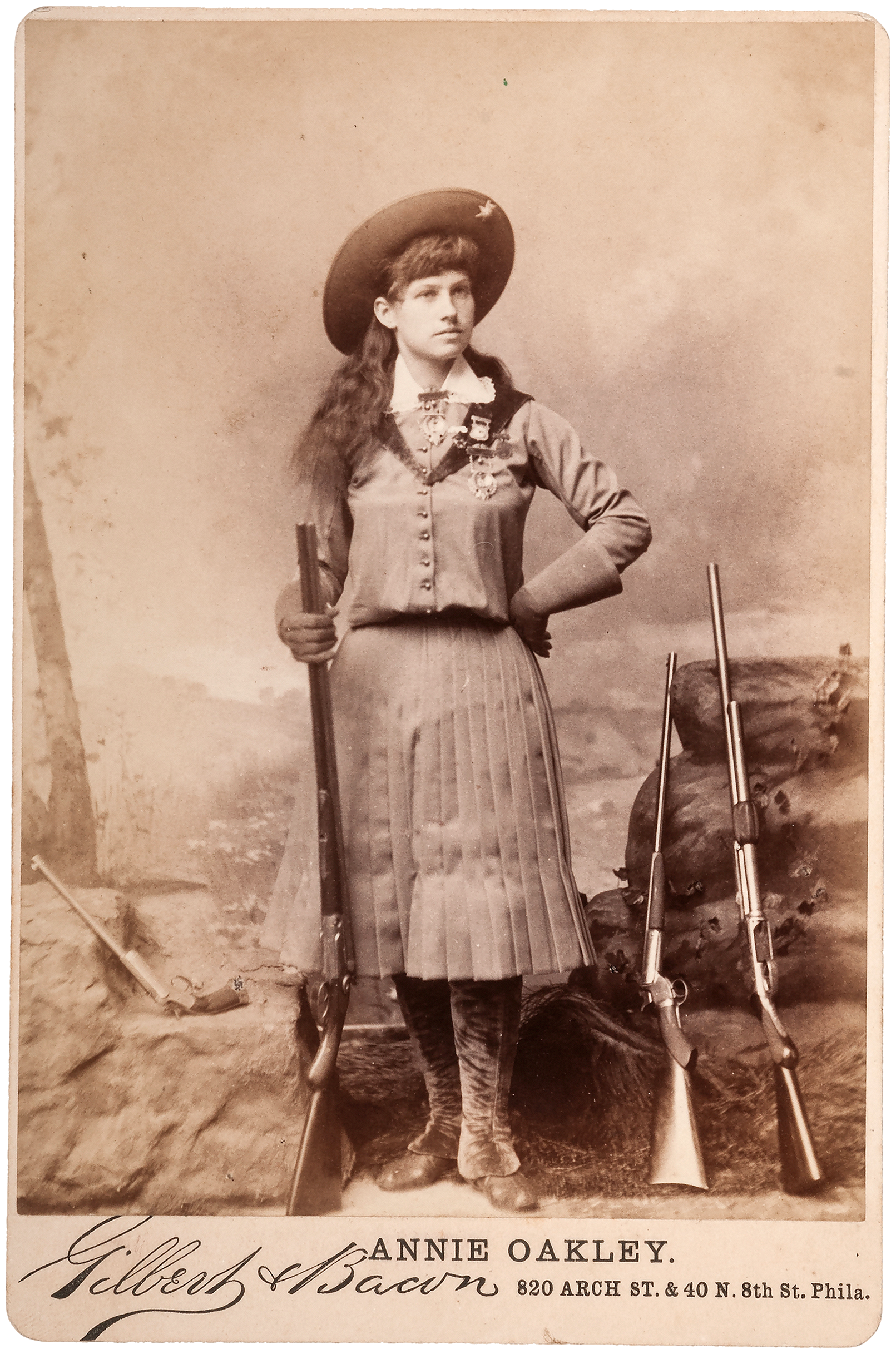 File:Annie Oakley by Gilbert &  - Wikimedia Commons