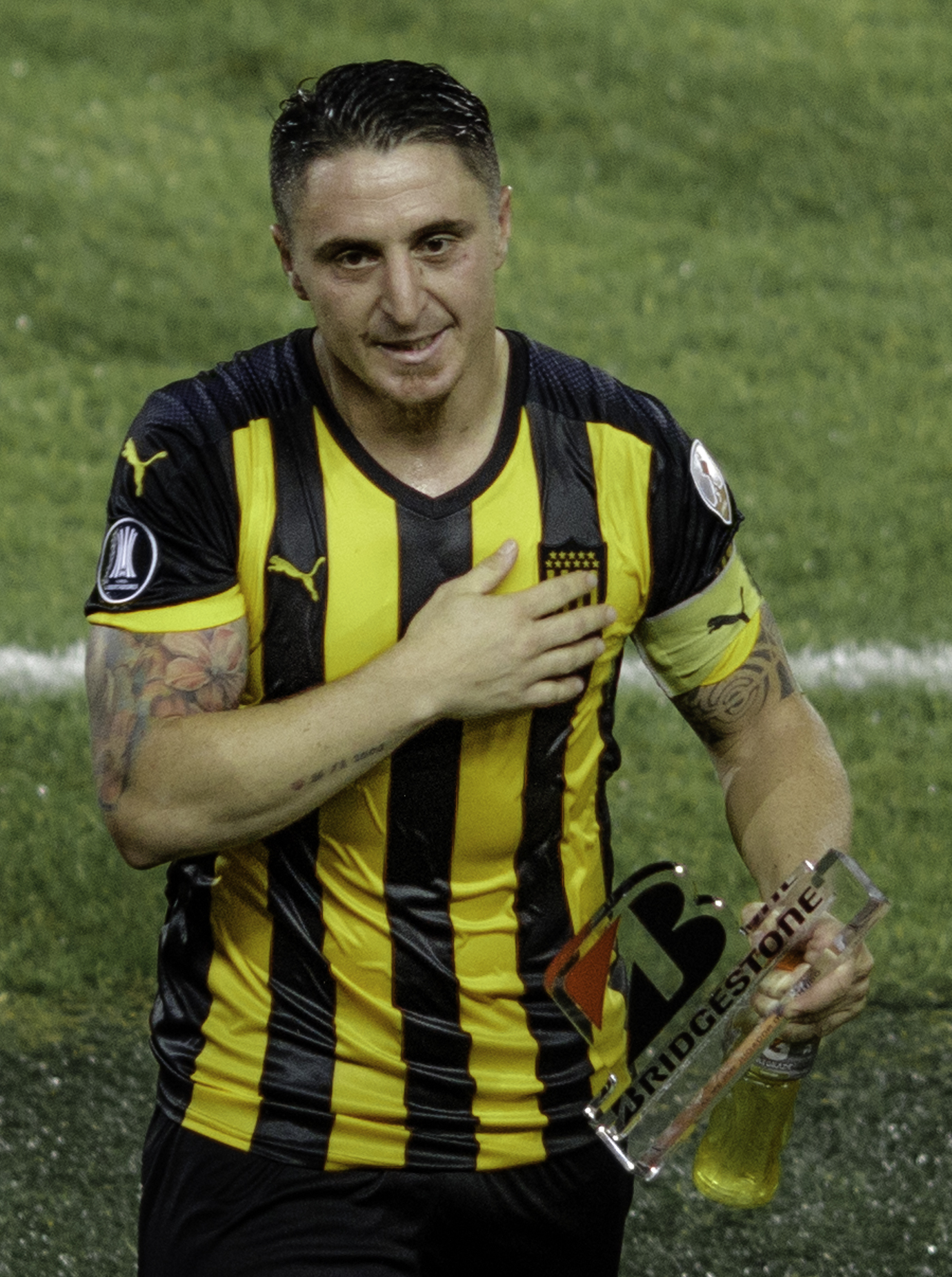 Rodríguez with [[Peñarol]] in 2018