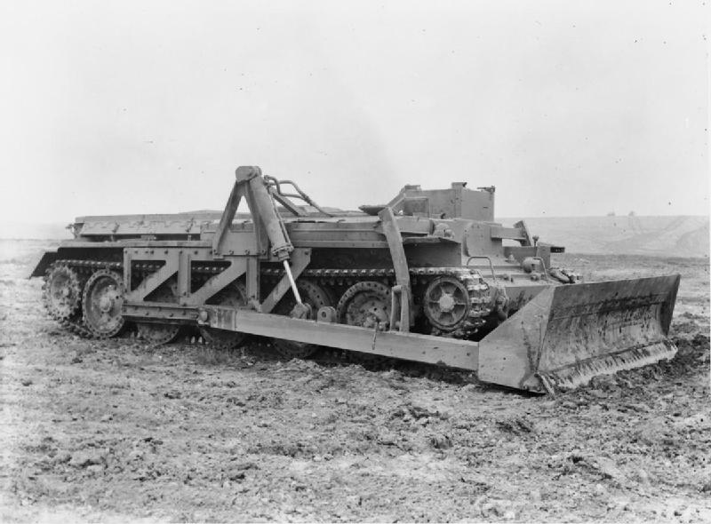 Bulldozer corazzato Centaur_dozer