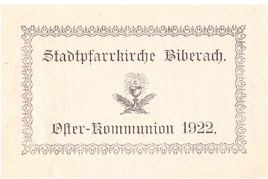 File:D-BW-Biberach - Stadtpfarrkirche - Oster-Kommunion 1922 01.png