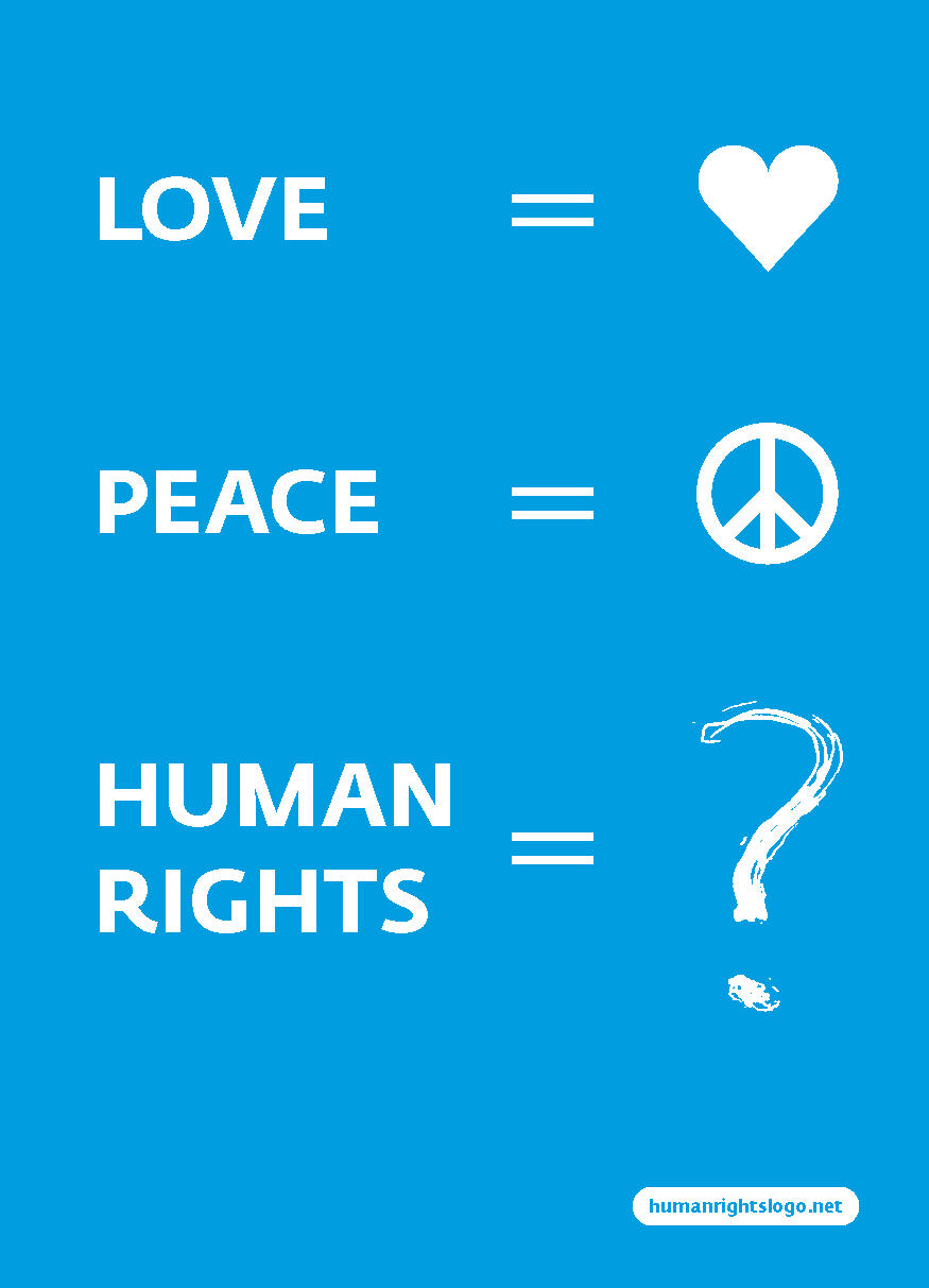 Ein Logo für die Menschenrechte - Quelle: WikiCommons