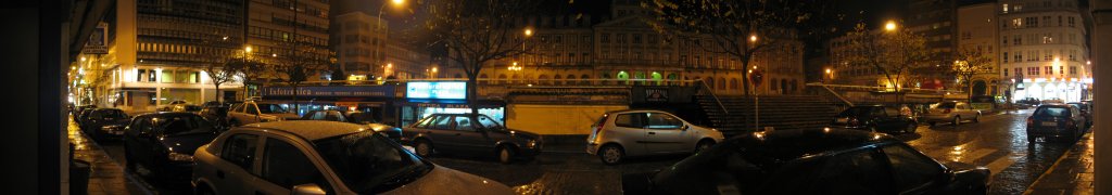 Galego: Praza de armas en Ferrol, 2004