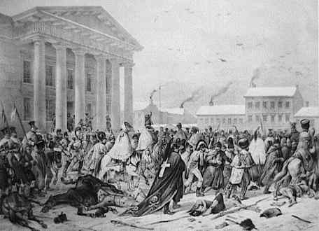 File:French Army in the Town Hall Square of Vilnius.Lithuania.1812.jpg