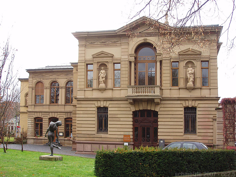 Villa Faißt in der Cäcilienstraße 66 in Heilbronn, heute „Wein Villa“ genannt.