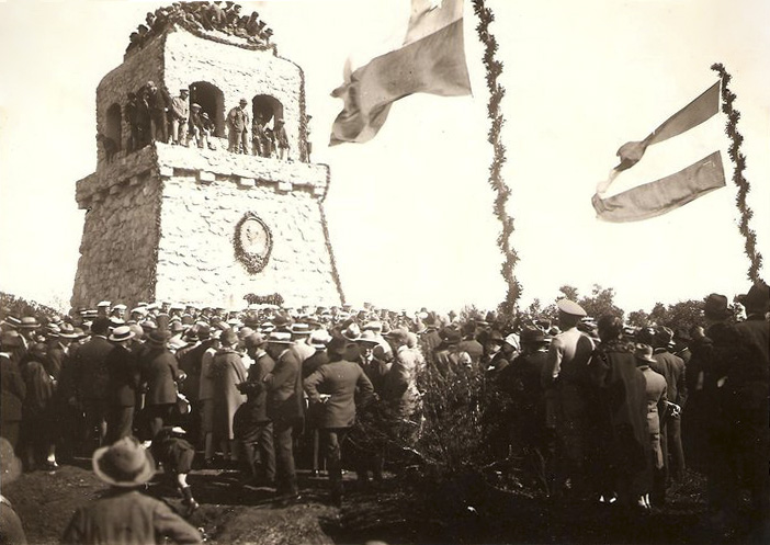 File:Inauguración del Mirador Alemán en el Cerro Caracol, Concepción, Chile, 1926.jpg