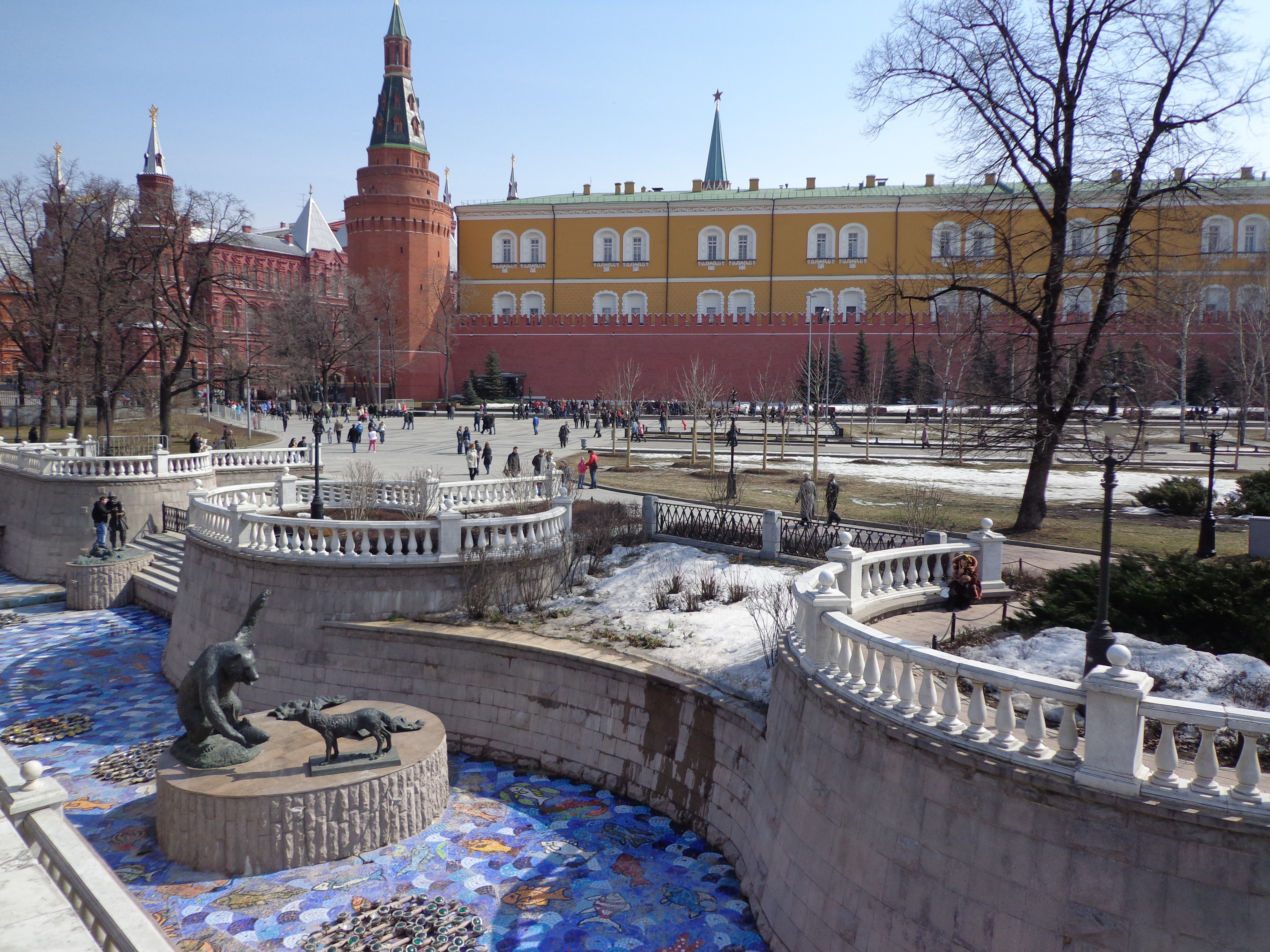 Александровский парк москва фото