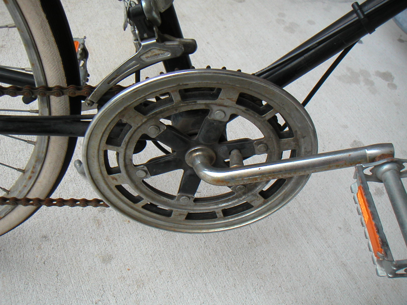 one piece bicycle crank