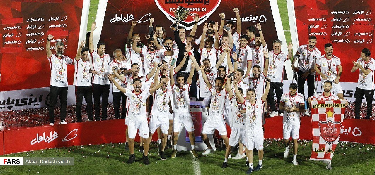 Campeões da Persian Gulf Pro League (Campeonato Iraniano da 1ª Divisão) 